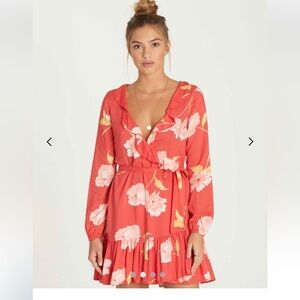 Billabong wrap dress
